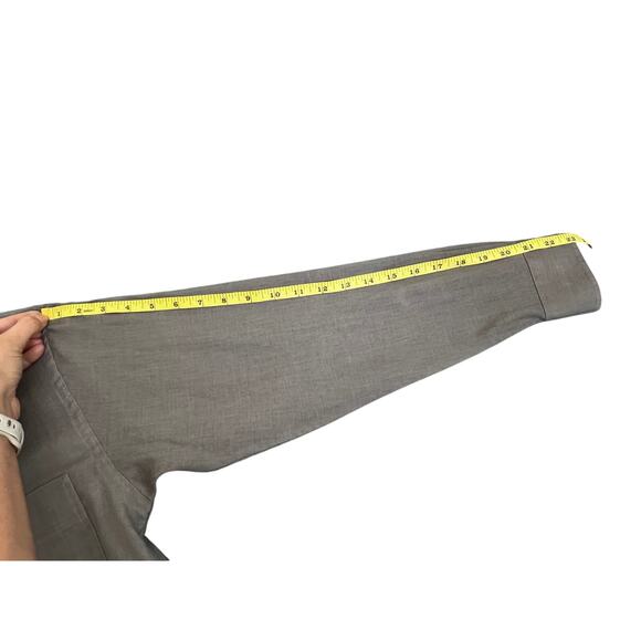 Yves Saint Laurent Men’s Shirt‎ Gray Cotton Blend Button-Up Size Medium YSL - Picture 8 of 9